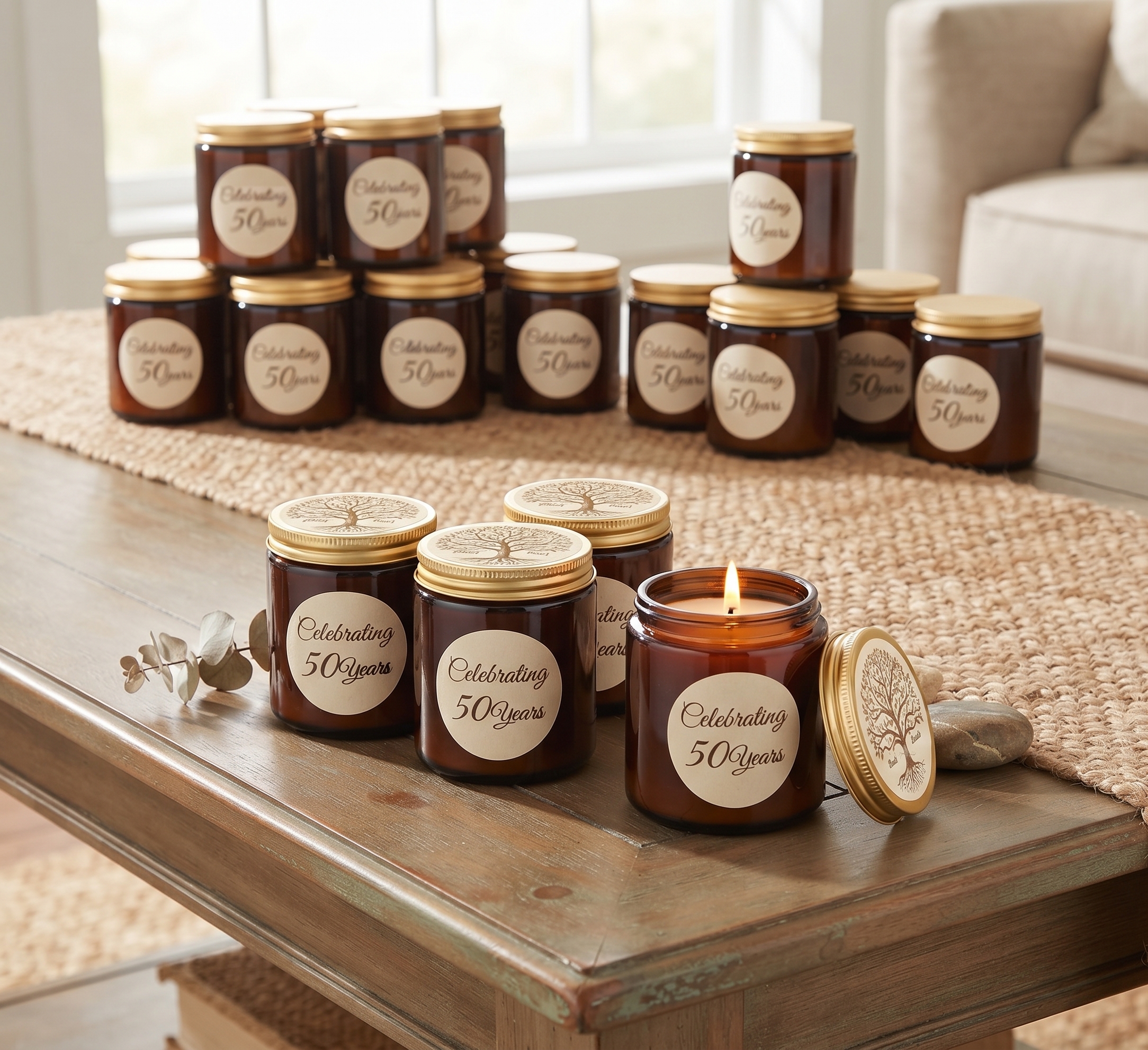 Soy Candle Tin Favors